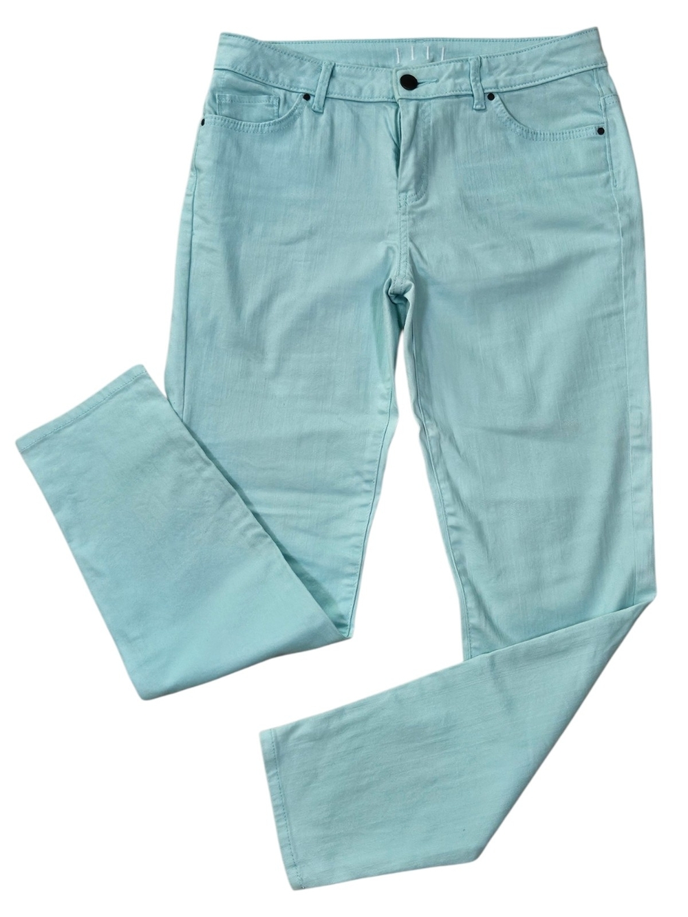 Mint Green Skinny Jeans - Stretch Fit